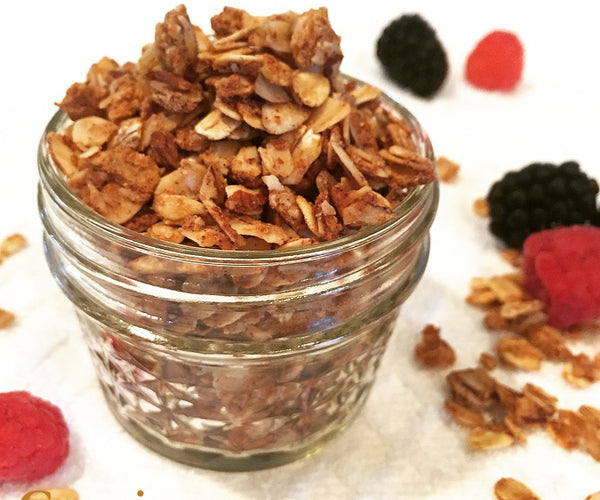 Honey Coconut Almond Protein Granola – Growing Naturals