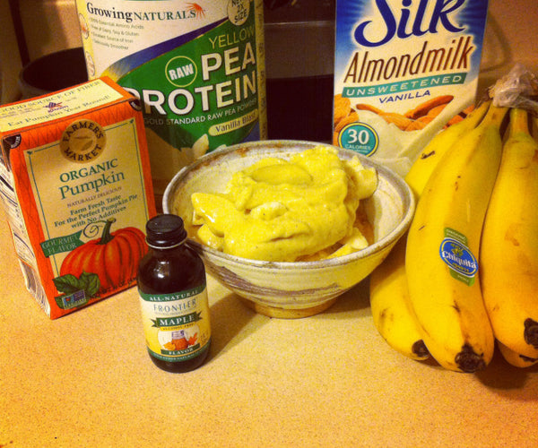 Pumpkin Protein Ice Cream (Nice Cream) – Growing Naturals