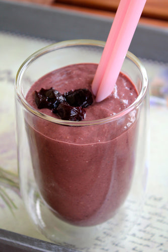 Vanilla Cherry Protein Smoothie – Growing Naturals