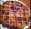 Perfect Blueberry Protein Waffles
