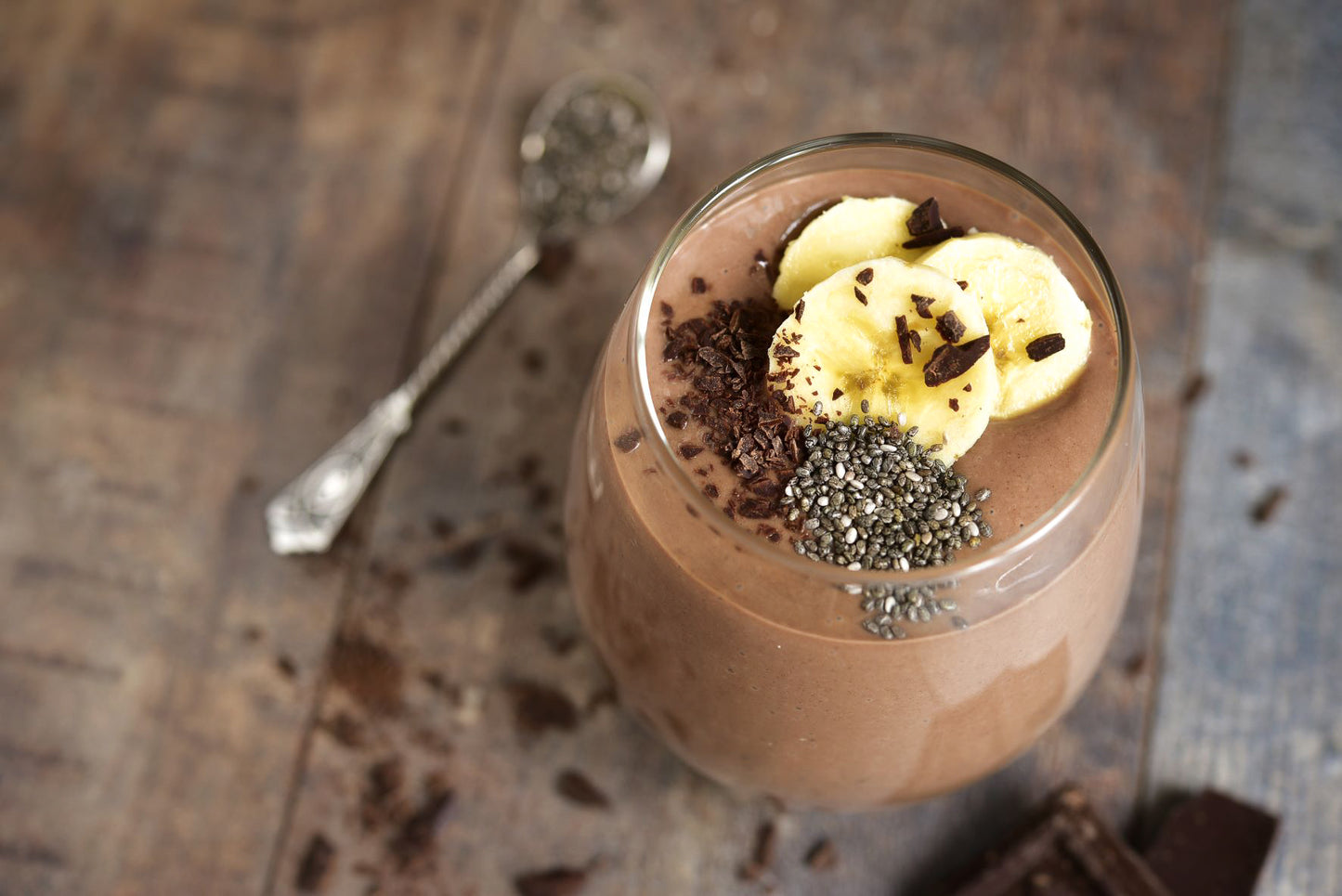 best mocha coffee protein smoothie iced