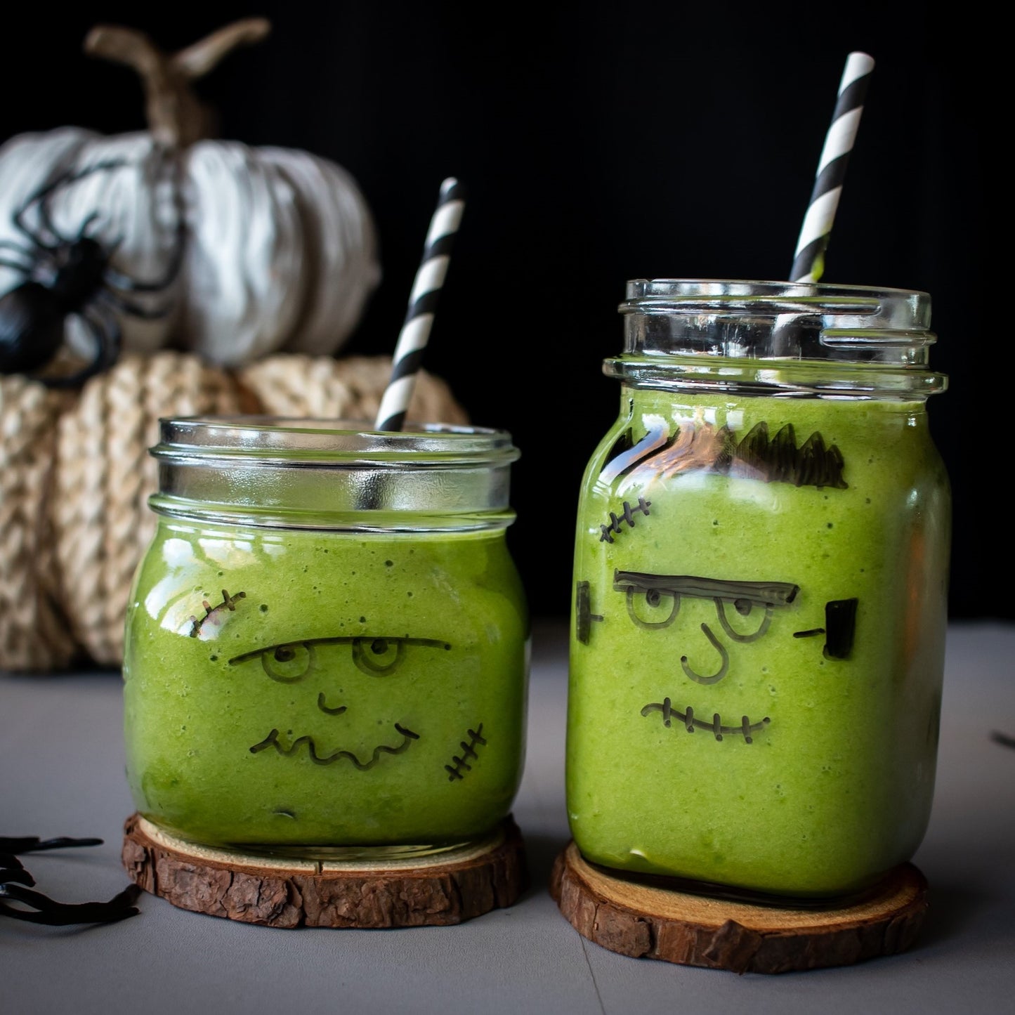 Vegan Kid-Friendly Green Franken Smoothie