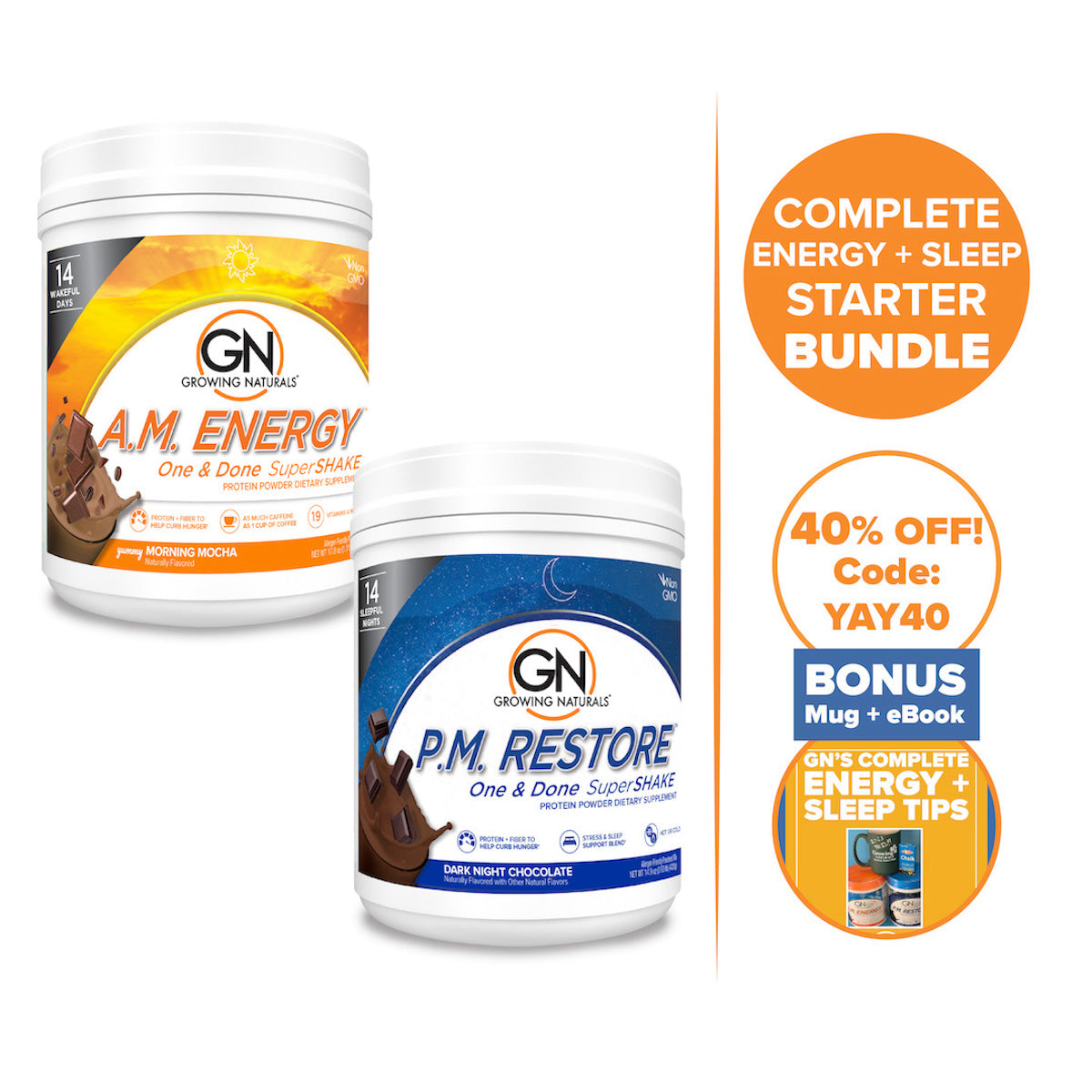 Benefit Blends: AM & PM Protein Shake for Better Wellness
