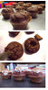 Dark Chocolate Protein Muffins With A Hella Yummy Filling