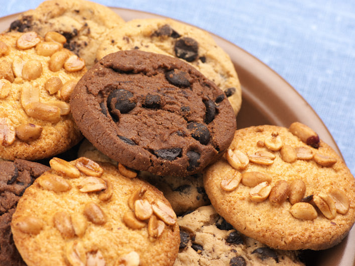 Jungle Peanut Carob Chocolate Cookies