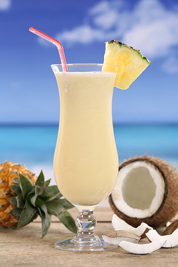 Protein Packed Piña Colada - Alcohol Version