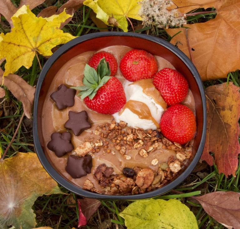 Chocolate Pumpkin Pie Smoothie Bowl