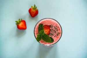 Strawberry Pineapple Spinach Smoothie