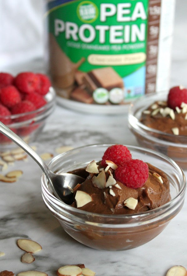 Chocolate Avocado Protein Pudding