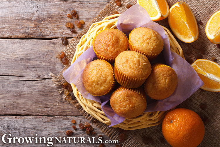 Cinnamon Crunch Butternut Squash & Orange Muffins