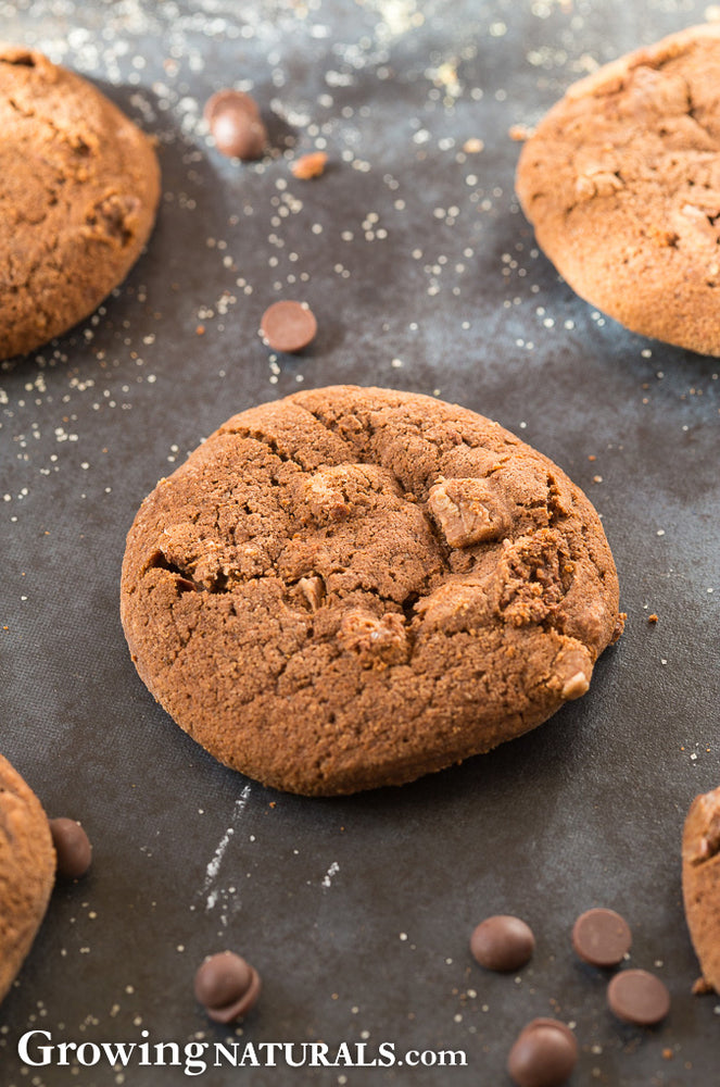 5 Ingredient Chocolate Chunk Post Workout Cookies
