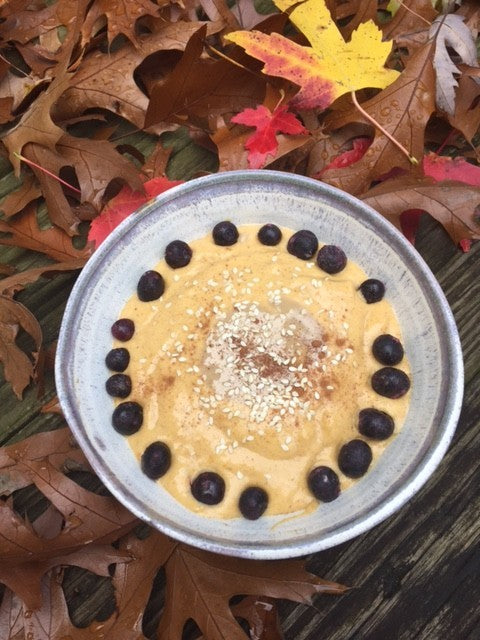 Spiced Banana Pumpkin Smoothie Bowl