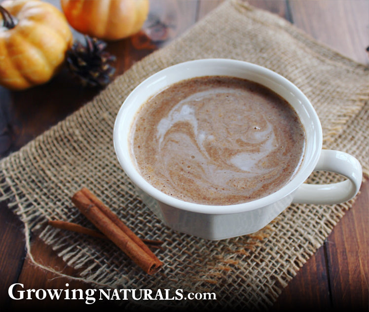 Healthy Real Pumpkin Spice Latte