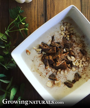 Fig and Almond Spiced Oatmeal