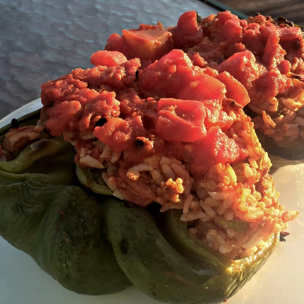 Vegan Stuffed Bell Peppers