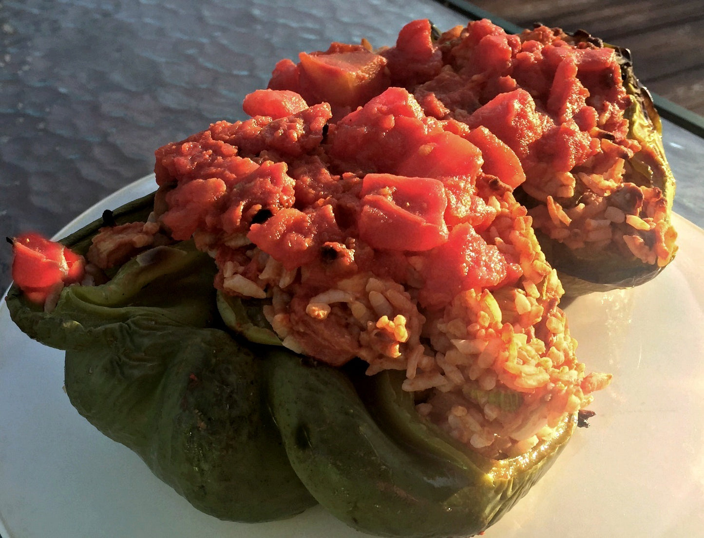 Vegan Stuffed Bell Peppers