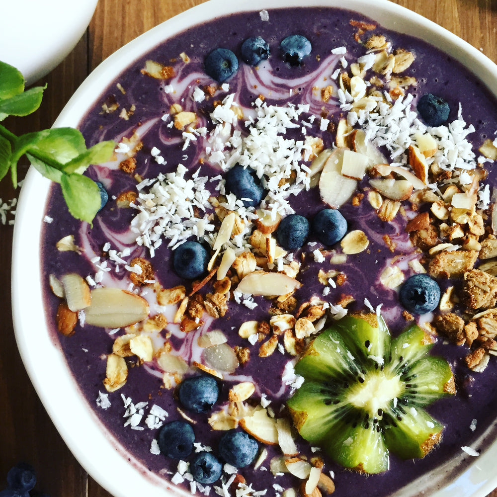 Berry Blue Smoothie Bowl