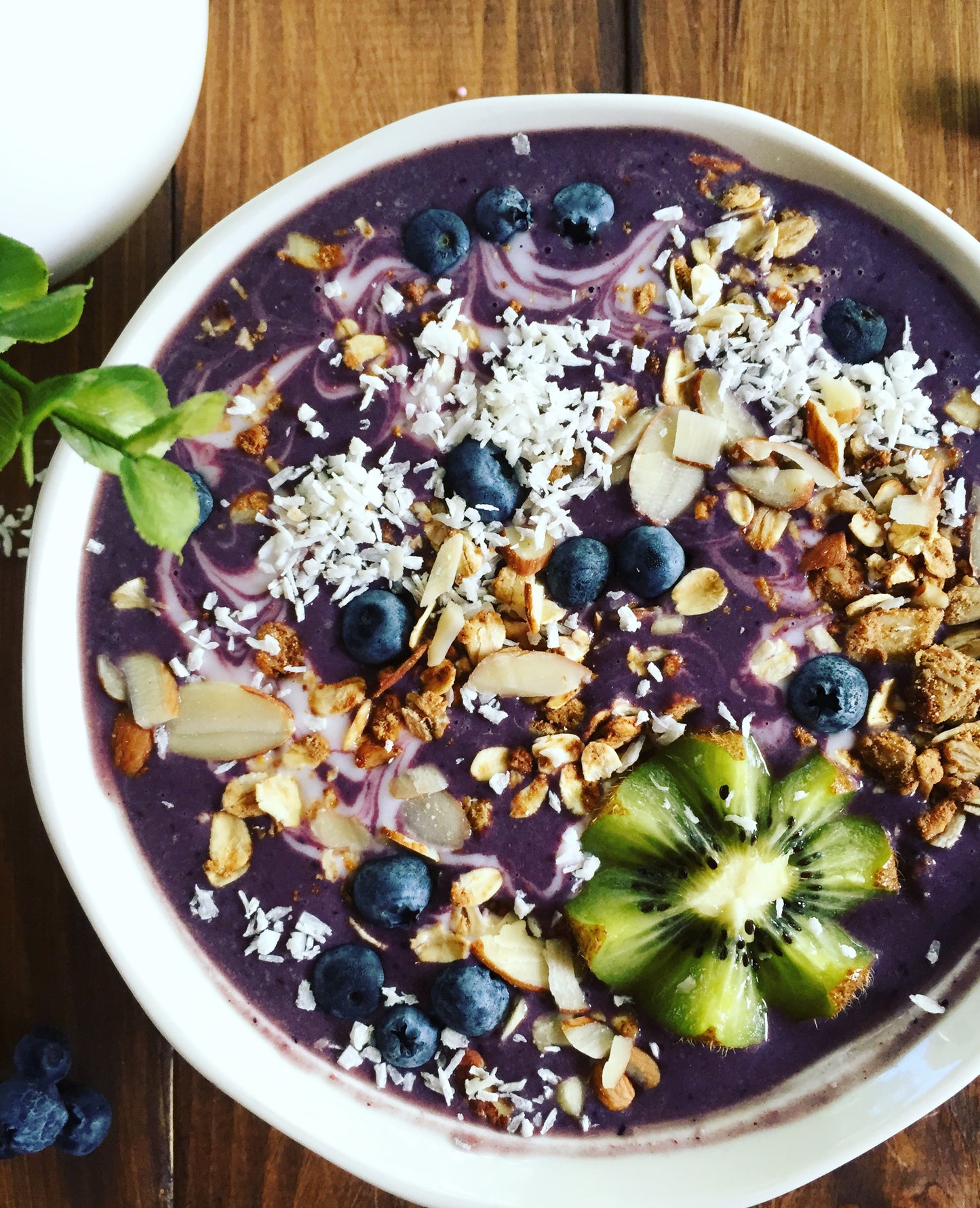 Berry Blue Smoothie Bowl