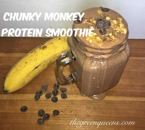 Chunky Monkey Protein Smoothie