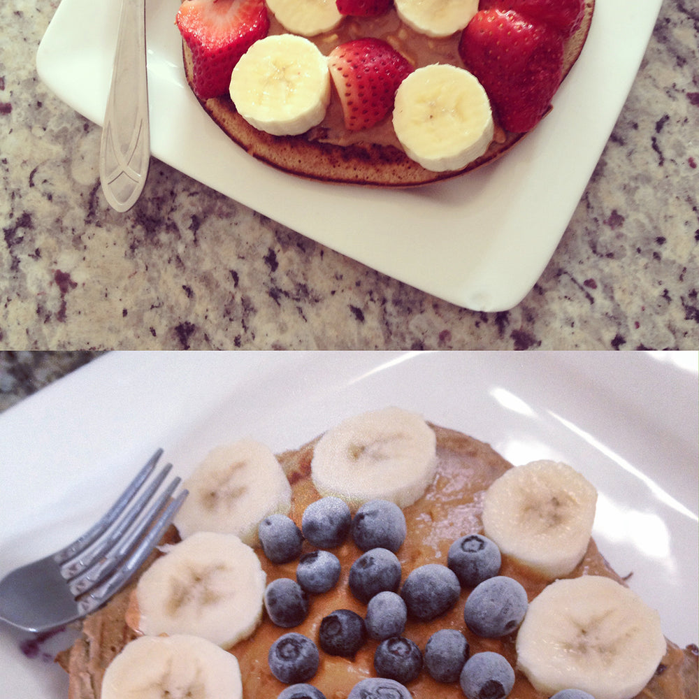 Protein Pancakes With Fruit Topping