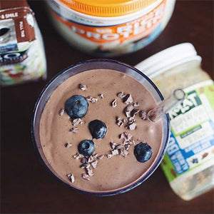 Chocolate Blueberry Superfood Protein Shake