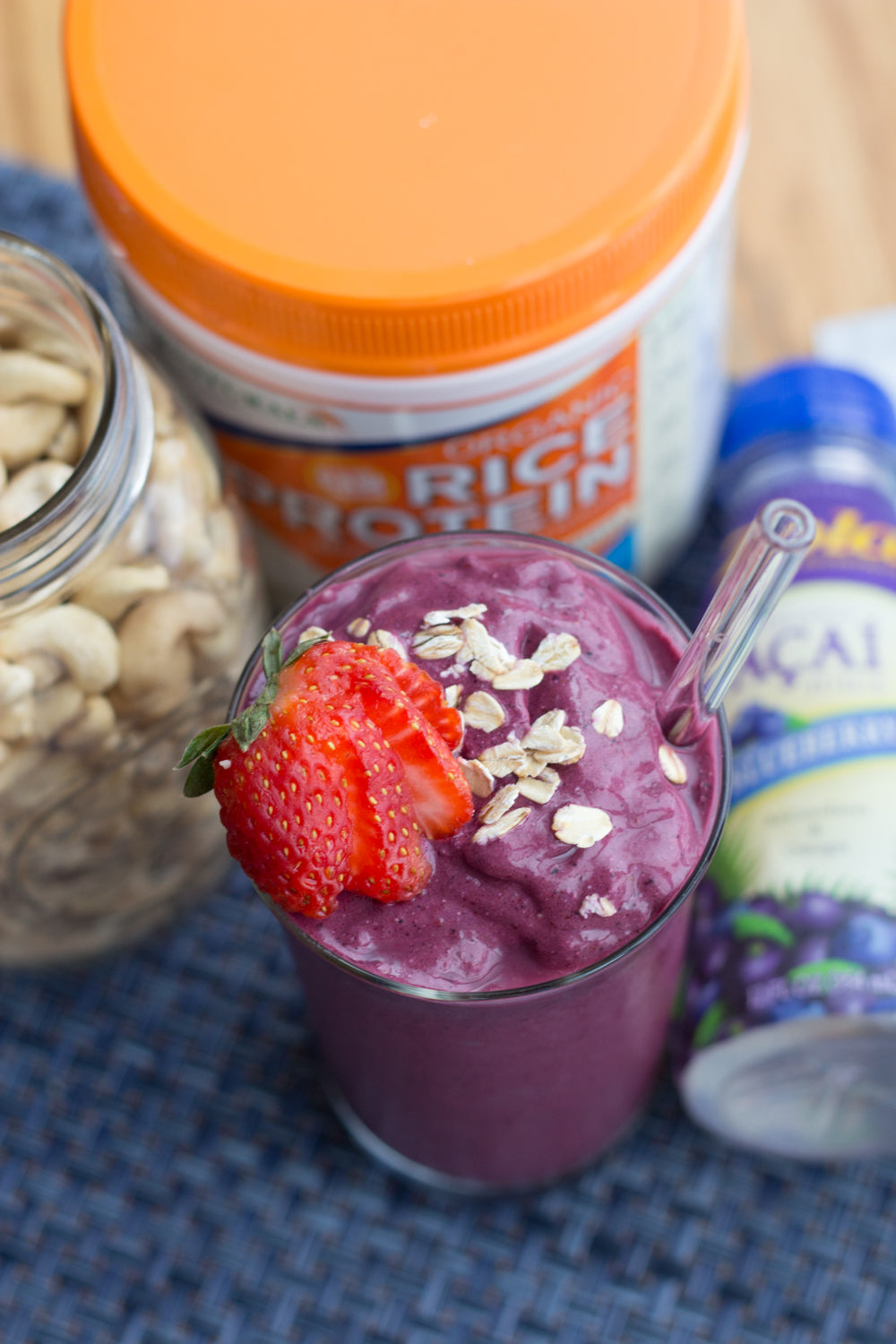 Acai Berry Shortcake Smoothie