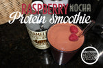 Raspberry Mocha Protein Smoothie
