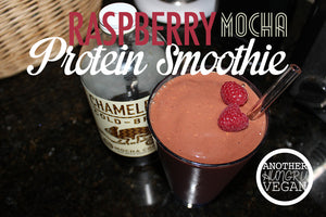 Raspberry Mocha Protein Smoothie