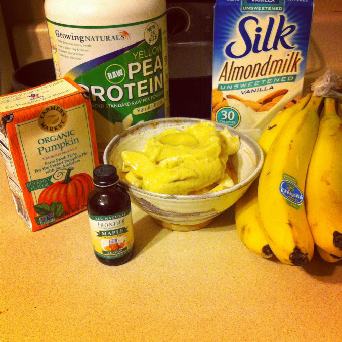 Pumpkin Protein Ice Cream (Nice Cream)