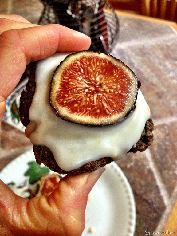 Chocolate Brownie & Fig Cookies