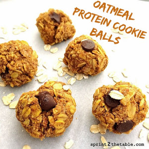 Protein Oatmeal Cookie Balls