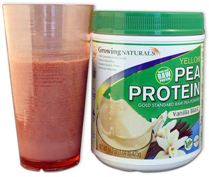 Ingrid's Strawberry Pea Protein Smoothie