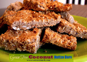 Grain-Free Coconut Nuttzo Bars