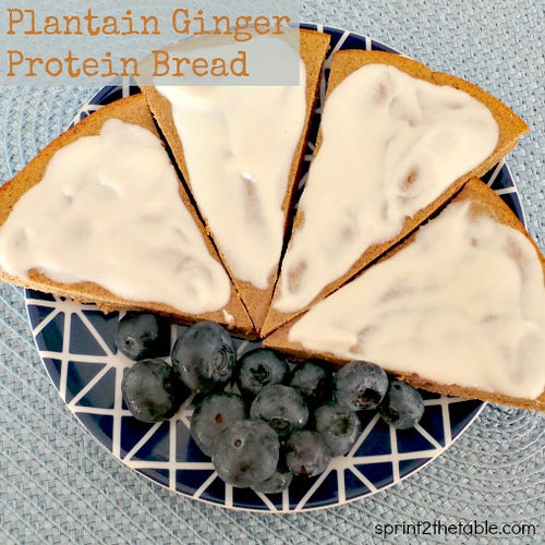 Plantain Ginger Protein Bread