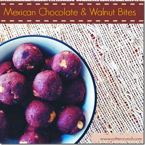 Mexican Chocolate and Walnut Healthy Bites