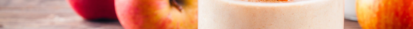 healthy apple pie protein smoothie
