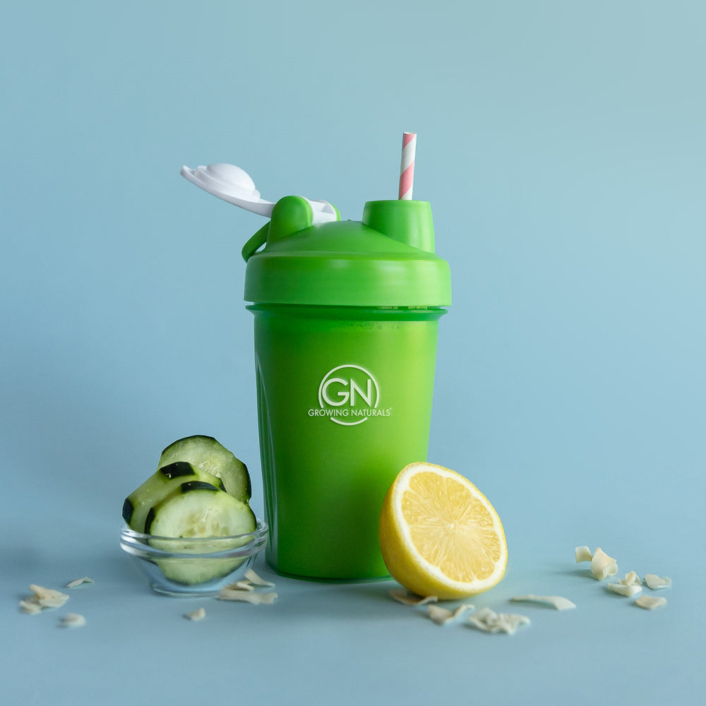 cucumber lemonade refreshing shake healthy protein