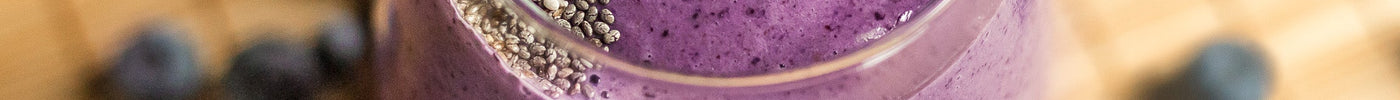 healthy blueberry spinach smoothie gut health vegan high protein