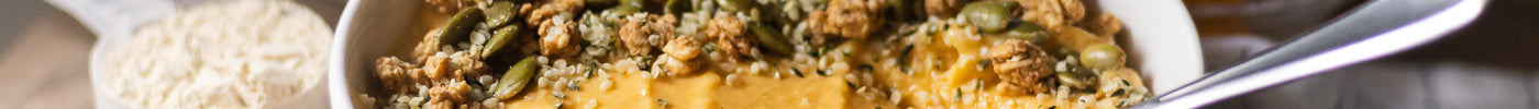 thick creamy mango turmeric smoothie bowl vegan