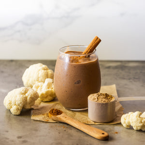 Creamy Cinnamon Roll Cauliflower Smoothie