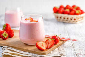 Easy Strawberry Protein Smoothie