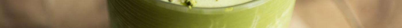 Healthy Vanilla Matcha Protein Smoothie