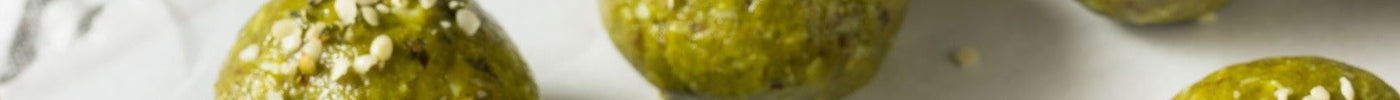 Green Tea and Honey Energy Balls