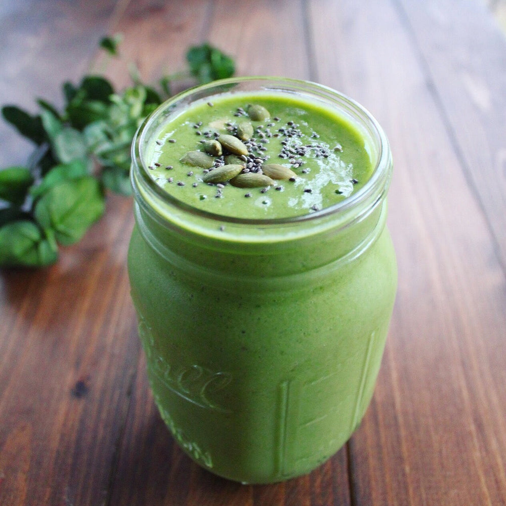 Pear Pineapple Green Smoothie
