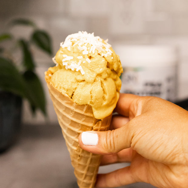 Vegan Mango Ice Cream