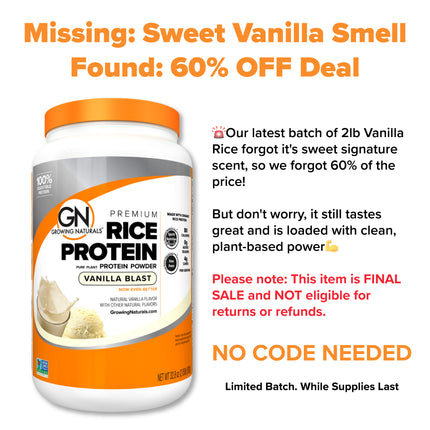 Organic Rice Protein Powder