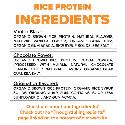 Organic Rice Protein Powder